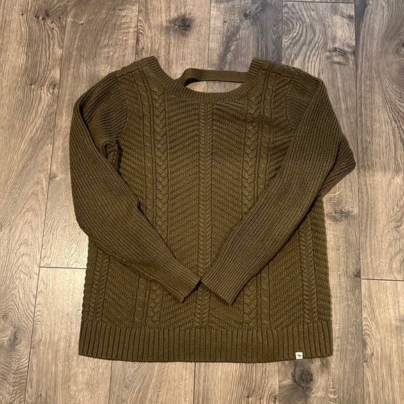 Abercrombie and Fitch green sweater - Picture 1 of 5
